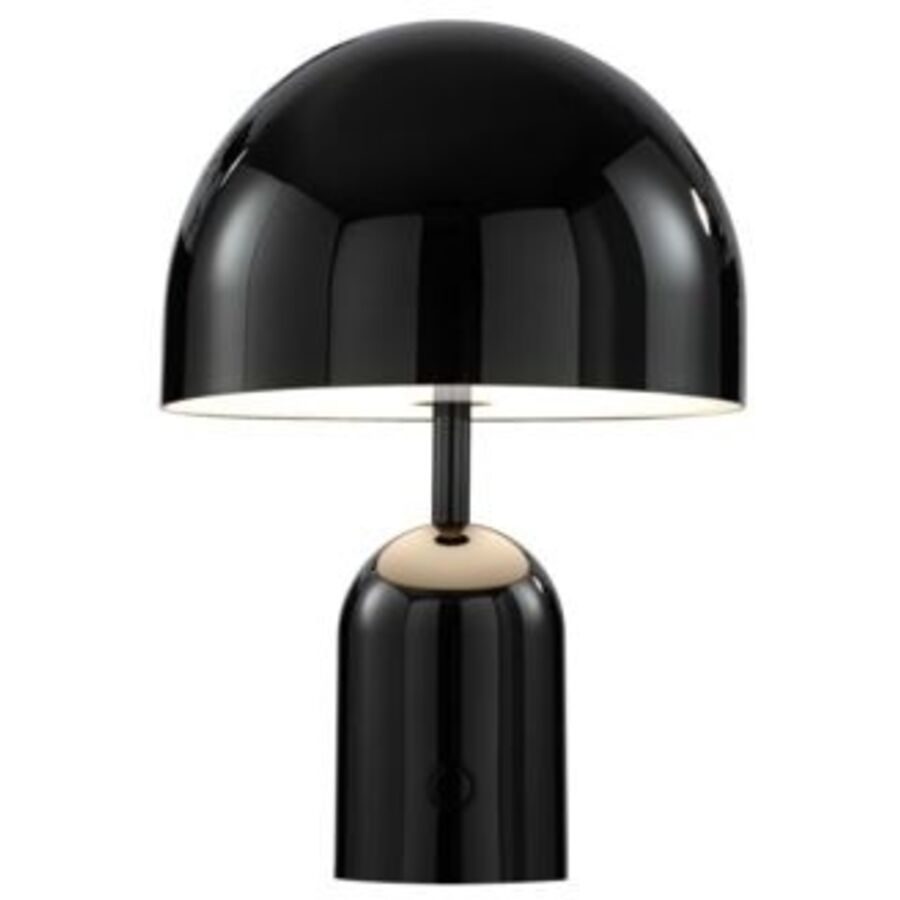 Tom Dixon Tischlampe Bell Schwarz - LED - Lichtfarbe: Warmweiss - Material: Kunststoff - Tischlampe- LED Energiesparlampe