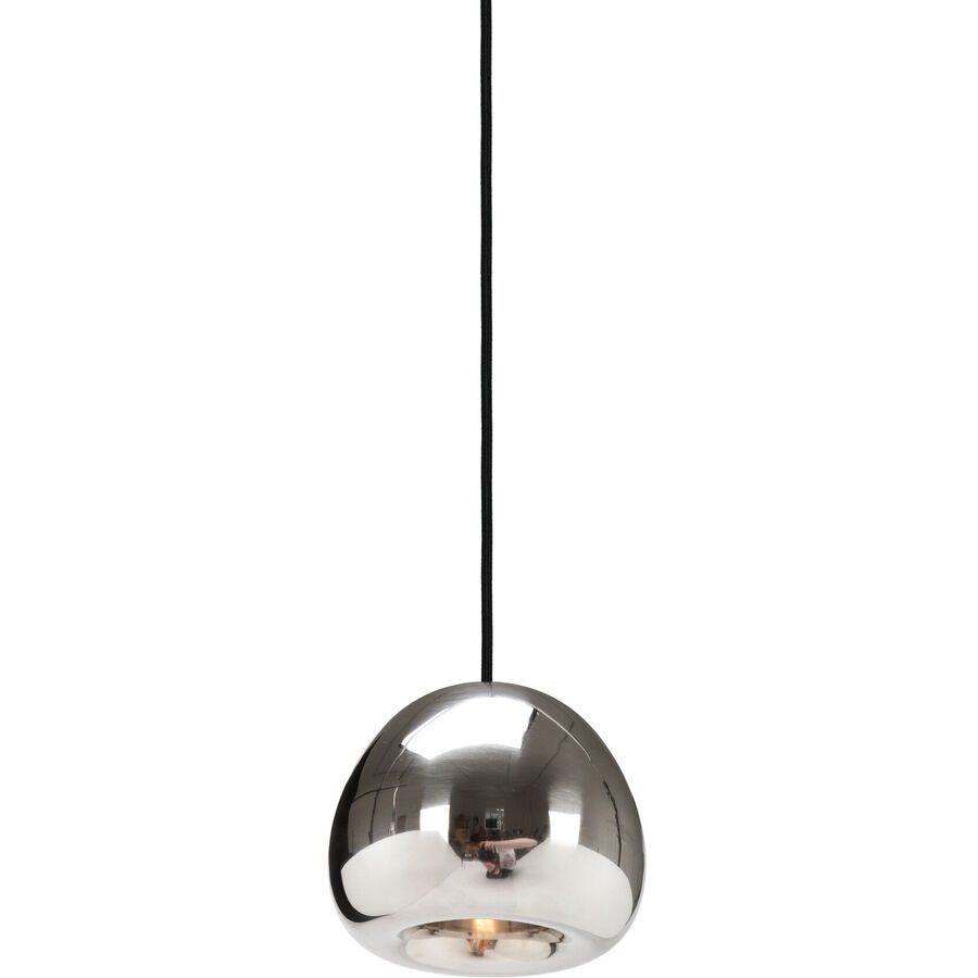 Tom Dixon Pendellampe Void mini Edelstahl - LED - Lichtfarbe: Warmweiss - Pendellampe- LED Energiesparlampe