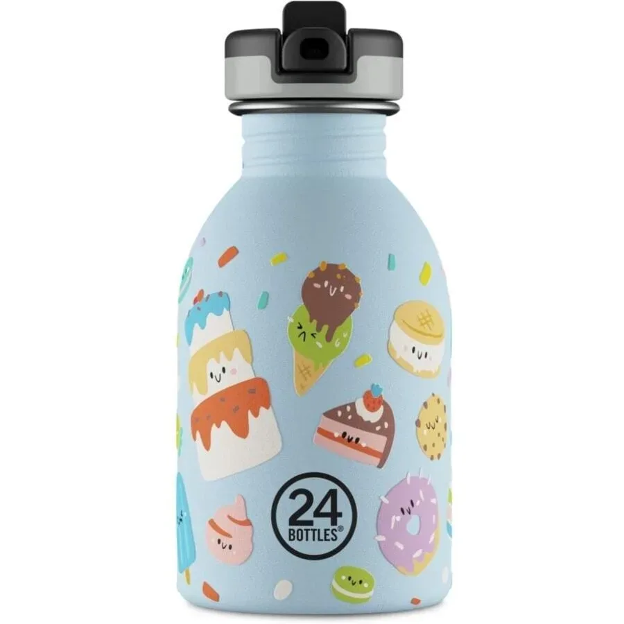 Trinkflasche 24 Bottles Blau Edelstahl 6.5 cm 6.5 cm 250 ml - Trinkflasche