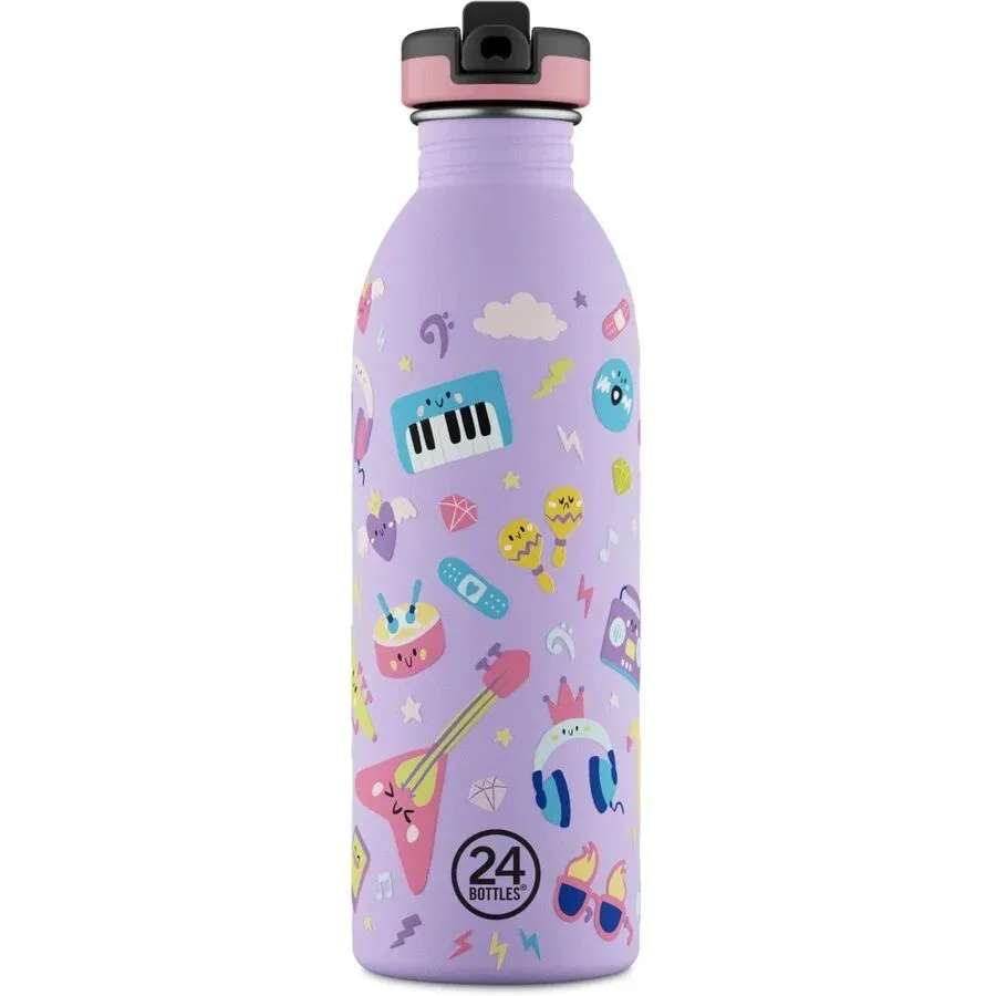 Trinkflasche 24 Bottles Lila Edelstahl 6.2 cm 6.2 cm 500 ml - Trinkflasche