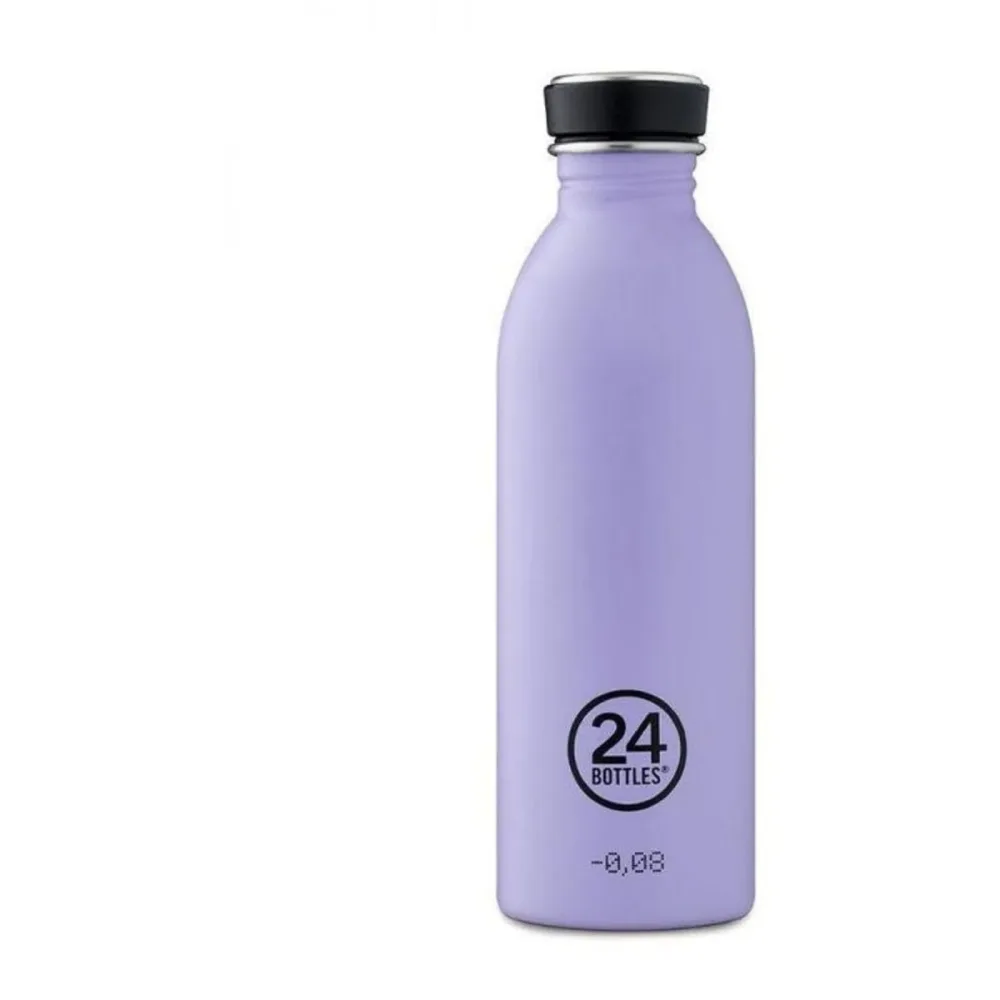 Trinkflasche 24 Bottles Lila Edelstahl 6.5 cm 6.5 cm 500 ml - Farbe: Erica - Trinkflasche