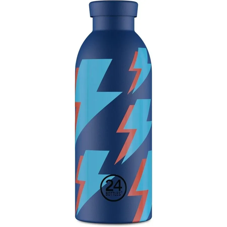 Thermosflasche 24 Bottles Blau Edelstahl 20.5 cm - Farbe: Zap Zap - Thermosflasche