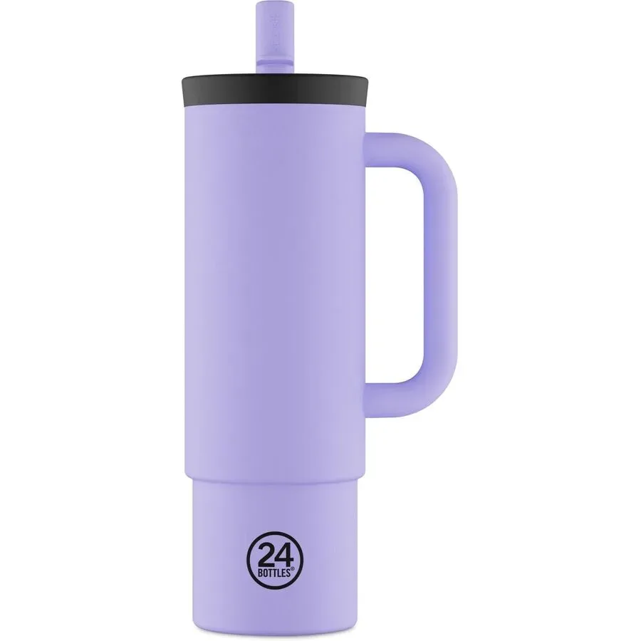 Thermobecher 24 Bottles Lila Edelstahl 24.5 cm - Thermobecher