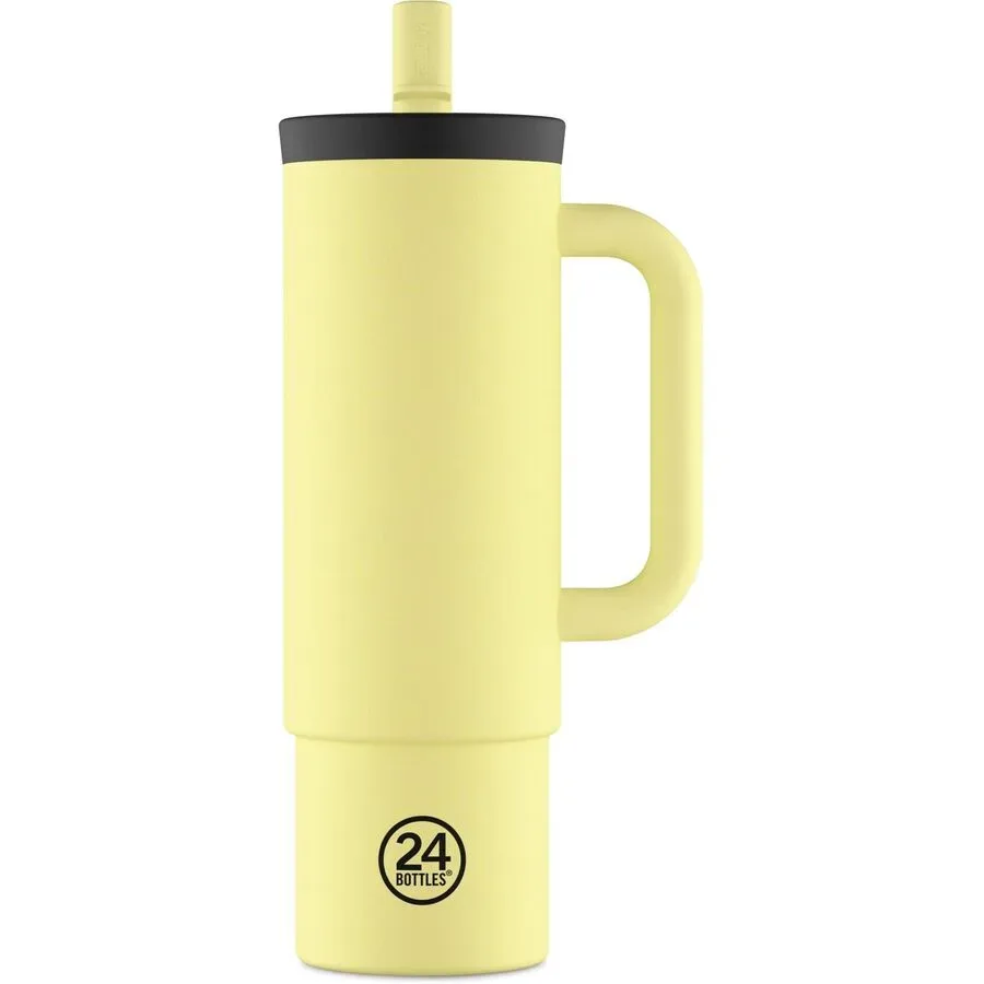Thermobecher 24 Bottles Gelb Edelstahl 24.5 cm - Thermobecher