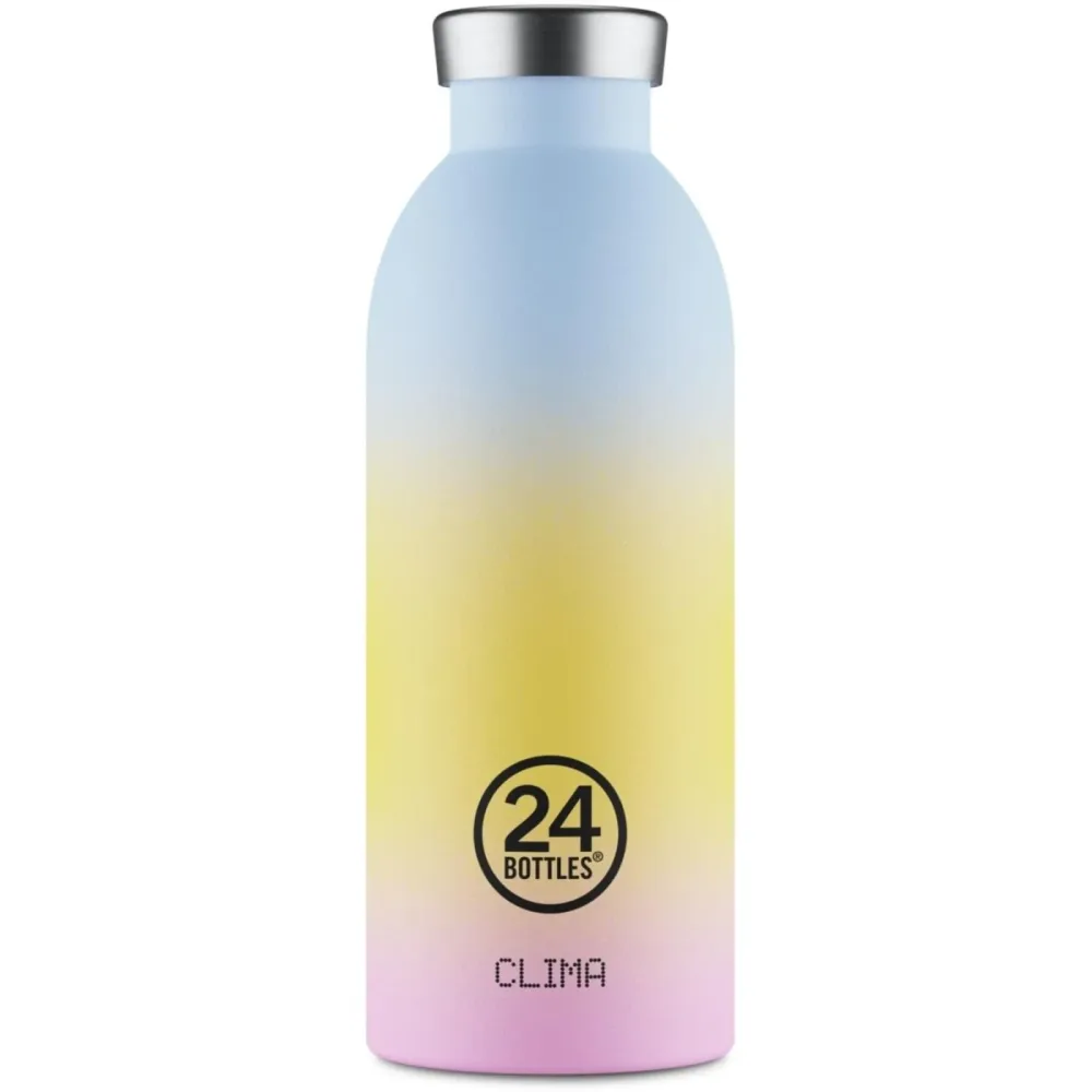 Thermosflasche 24 Bottles Blau Edelstahl 20.4 cm - Farbe: Aurora - Thermosflasche