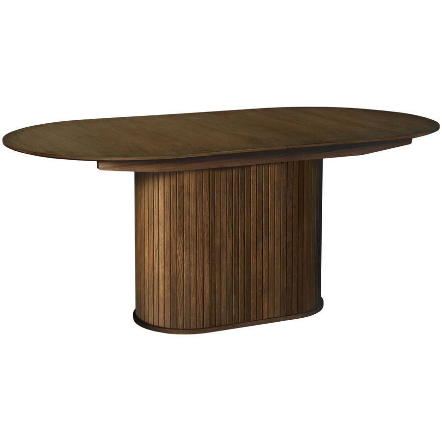 Esstisch ausziehbar Norma Braun Holzwerkstoff/MDF 180 cm Ausziehbar - Farbe: Eiche dunkel - Material: MDF/Holzwerkstoff - Esstisch ausziehbar