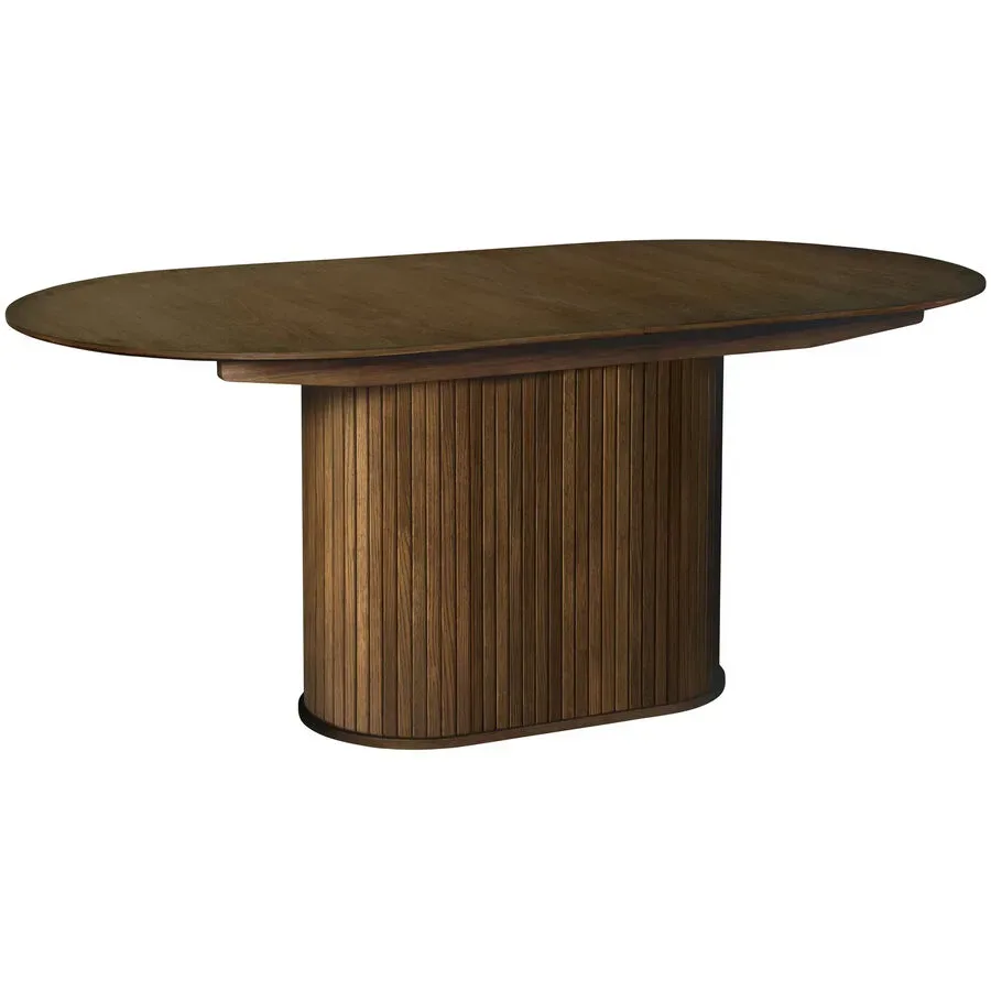 Esstisch ausziehbar Norma Braun Holzwerkstoff/MDF 180 cm Ausziehbar - Farbe: Eiche dunkel - Material: MDF/Holzwerkstoff - Esstisch ausziehbar