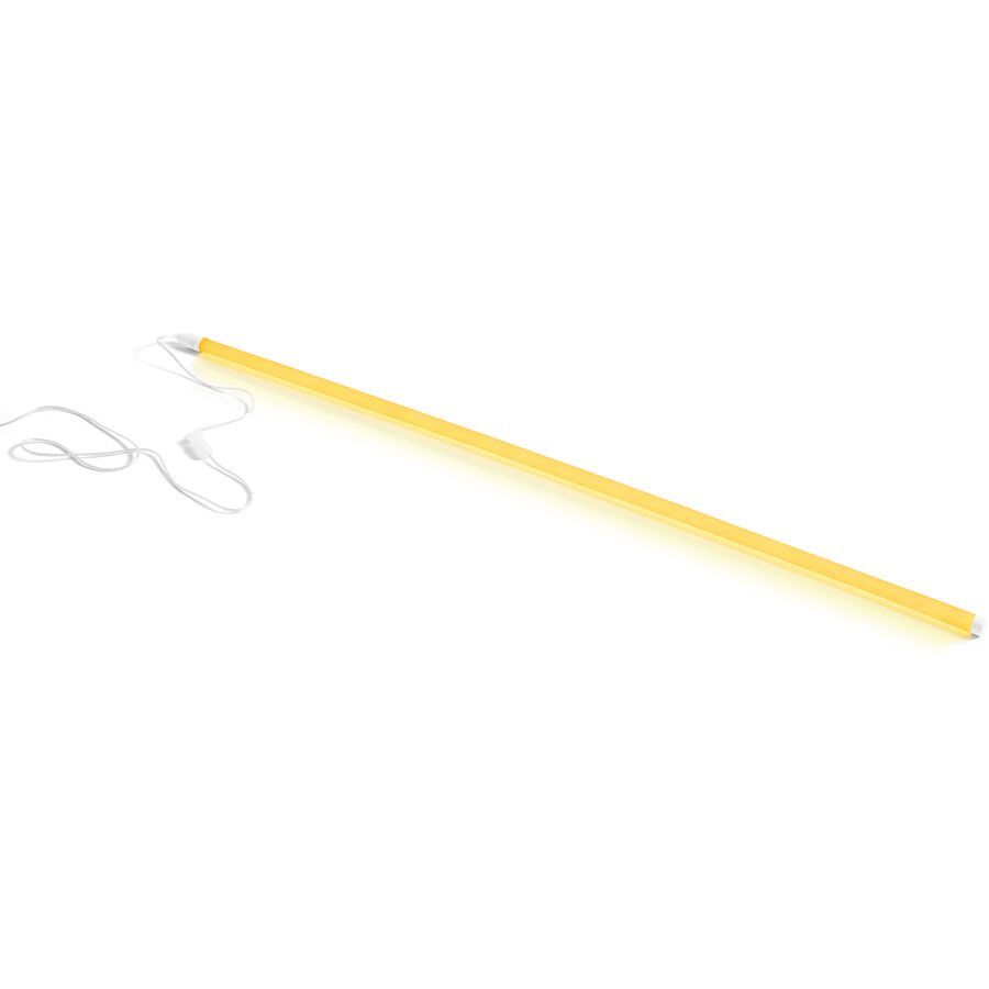 Dekolampe HAY Neon gelb H 150 cm - Material: PVC - Dekolampe