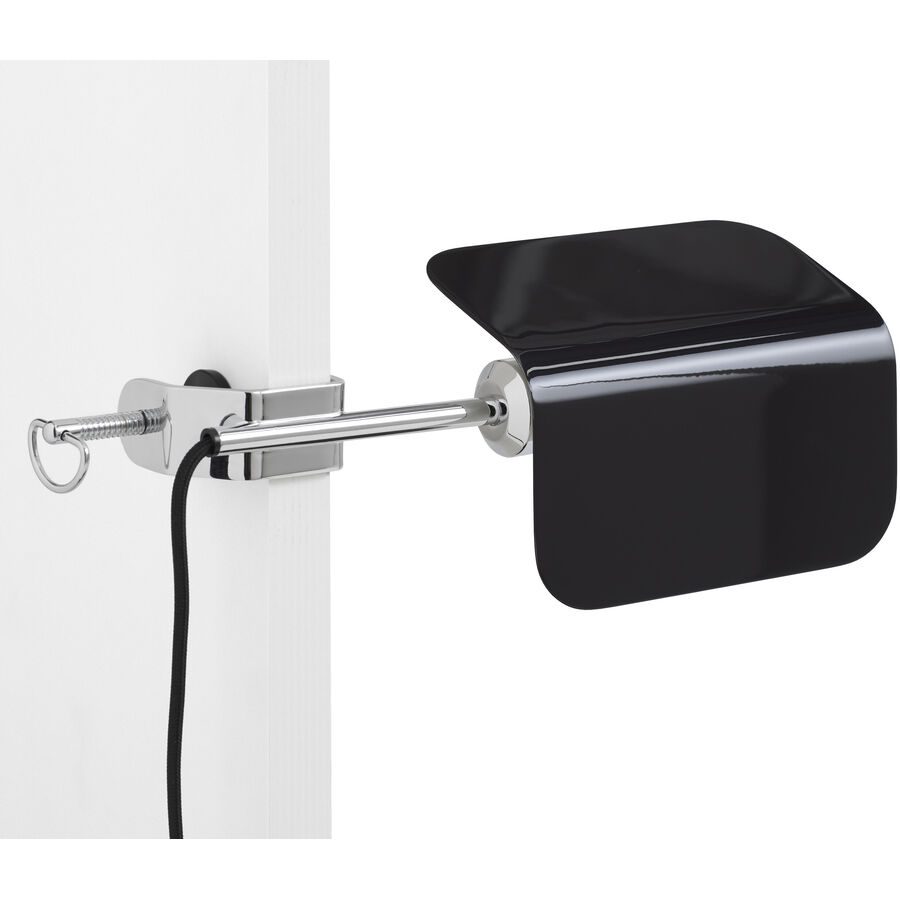 Designer-Wandlampe zum Klemmen HAY Apex E14 schwarz - Material: Stahl - Designer-Wandlampe