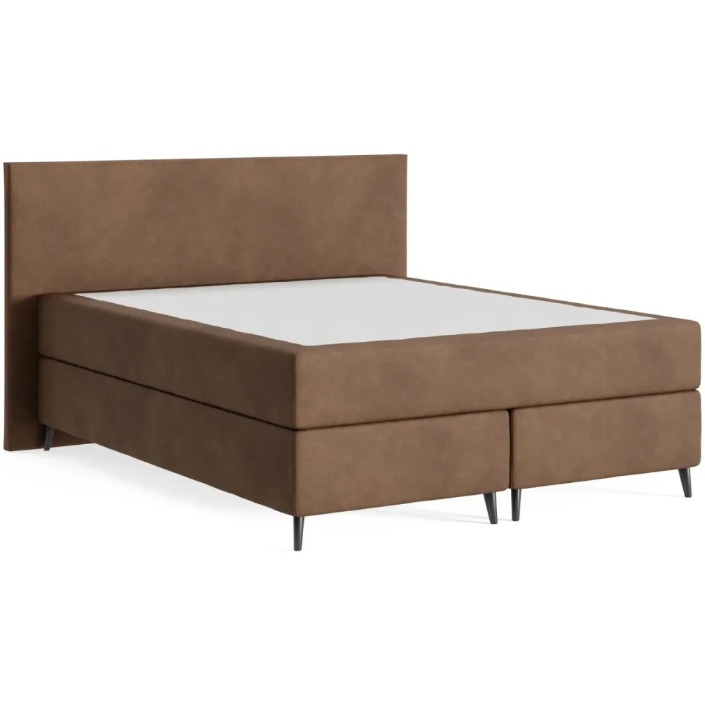 Boxspringbett Sørensen 160 x 200 cm - Farbe: Royal - 81 Coffee - Möbel Konfigurator: Traummöbel individuell zusammenstellen - Boxspringbett