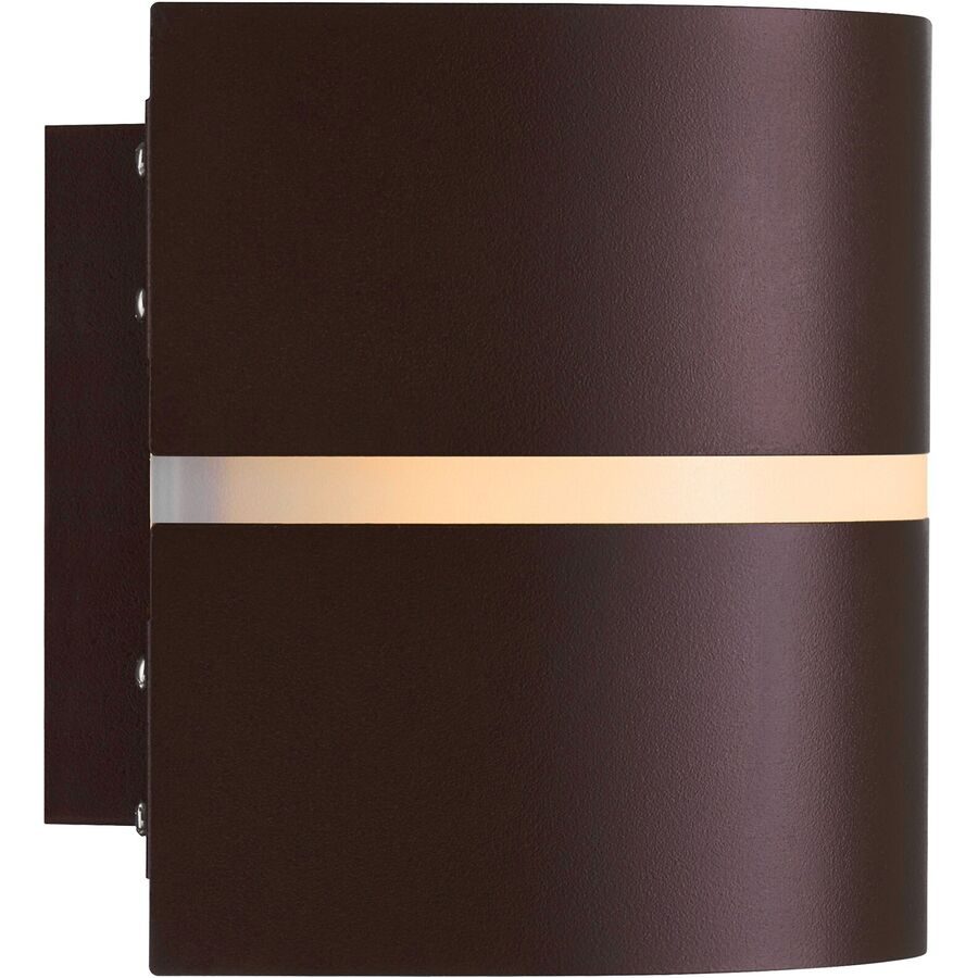 Wandlampe aussen Sibelis Aluminium braun E27 - Wandlampe aussen