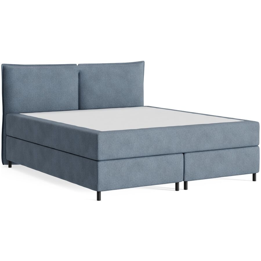 Boxspringbett Sørensen 180 x 200 cm - Farbe: Cyber - 47 Royalblue - Möbel Konfigurator: Traummöbel individuell zusammenstellen - Boxspringbett