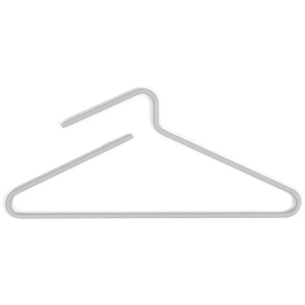 Spinder Design Kleiderbügel Hesta Beige Stahl 20.5 cm - Farbe: taupe - Kleiderbügel