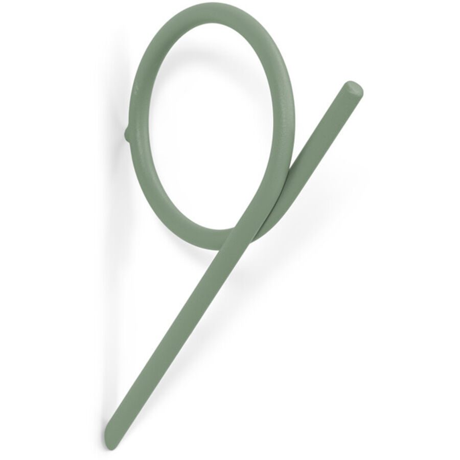 Spinder Design Haken Pallis Grün Stahl 21.7 cm - Farbe: Dusty Green - Haken