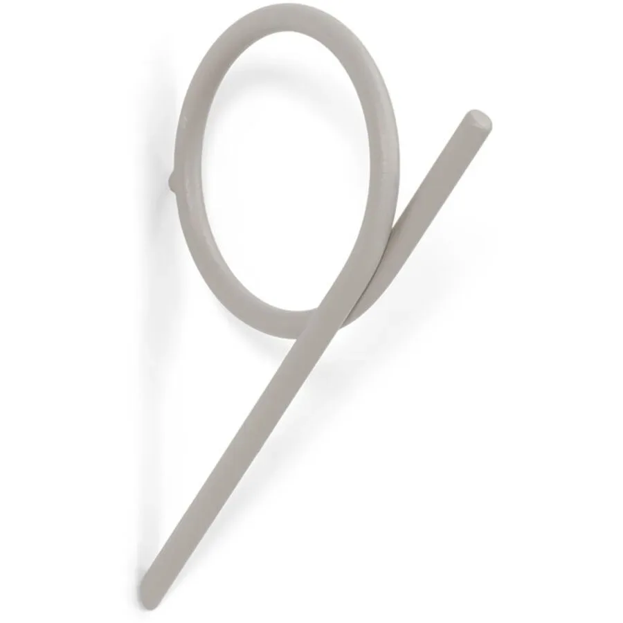 Spinder Design Haken Pallis Beige Stahl 21.7 cm - Farbe: taupe - Haken