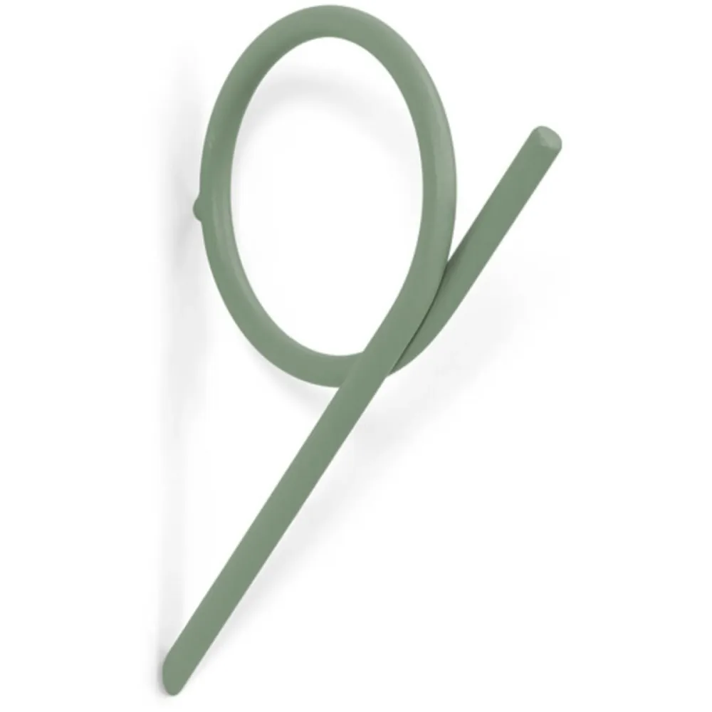 Spinder Design Haken Pallis Grün Stahl 16.1 cm - Farbe: Dusty Green - Haken