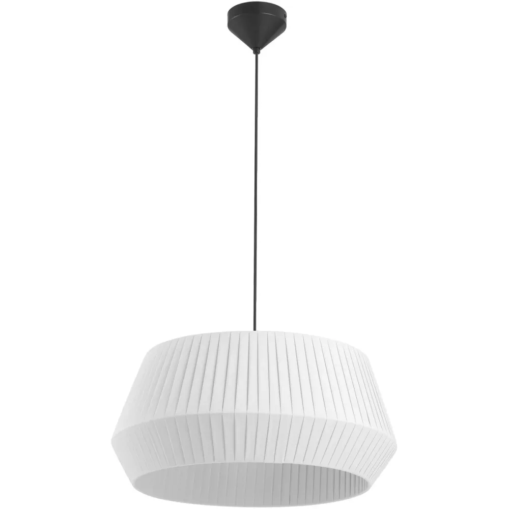 NORDLUX Pendellampe Dicte Weiss Stoff B 53 H 29 cm - Pendellampe