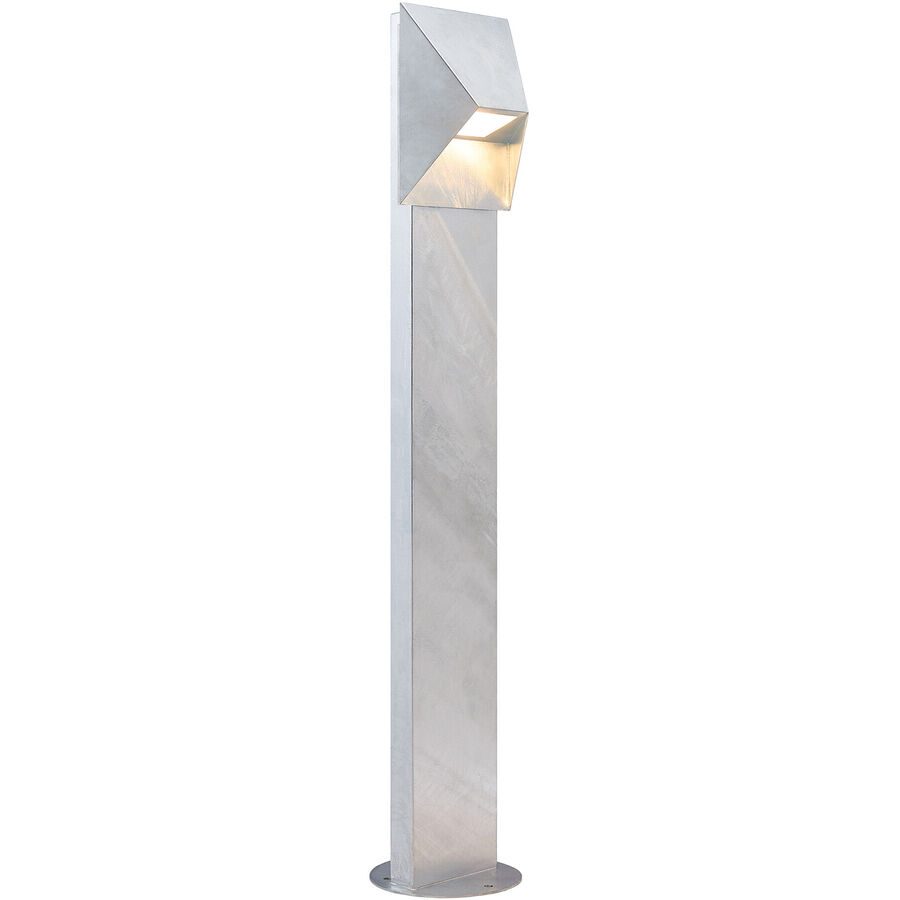 NORDLUX Aussenlampe Pontio Silber Stahl B 15.2 cm H 83.7 cm - Farbe: Verzinkt - Material: GalvanizedSteel - Aussenlampe