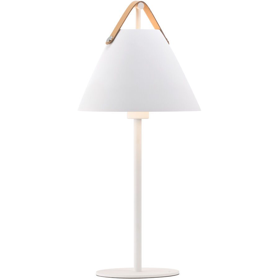 NORDLUX Tischlampe Strap Weiss Metall B 25 H 55 cm - Tischlampe