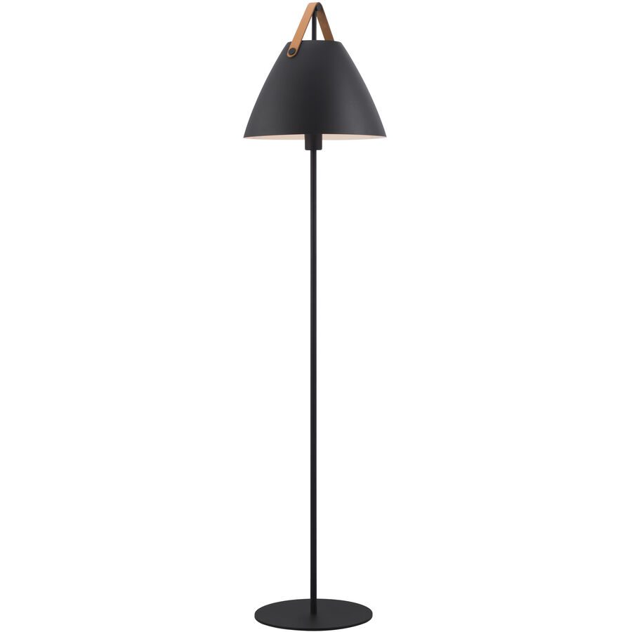 NORDLUX Stehlampe Strap Schwarz Metall B 30 cm H 153.7 cm - Stehlampe