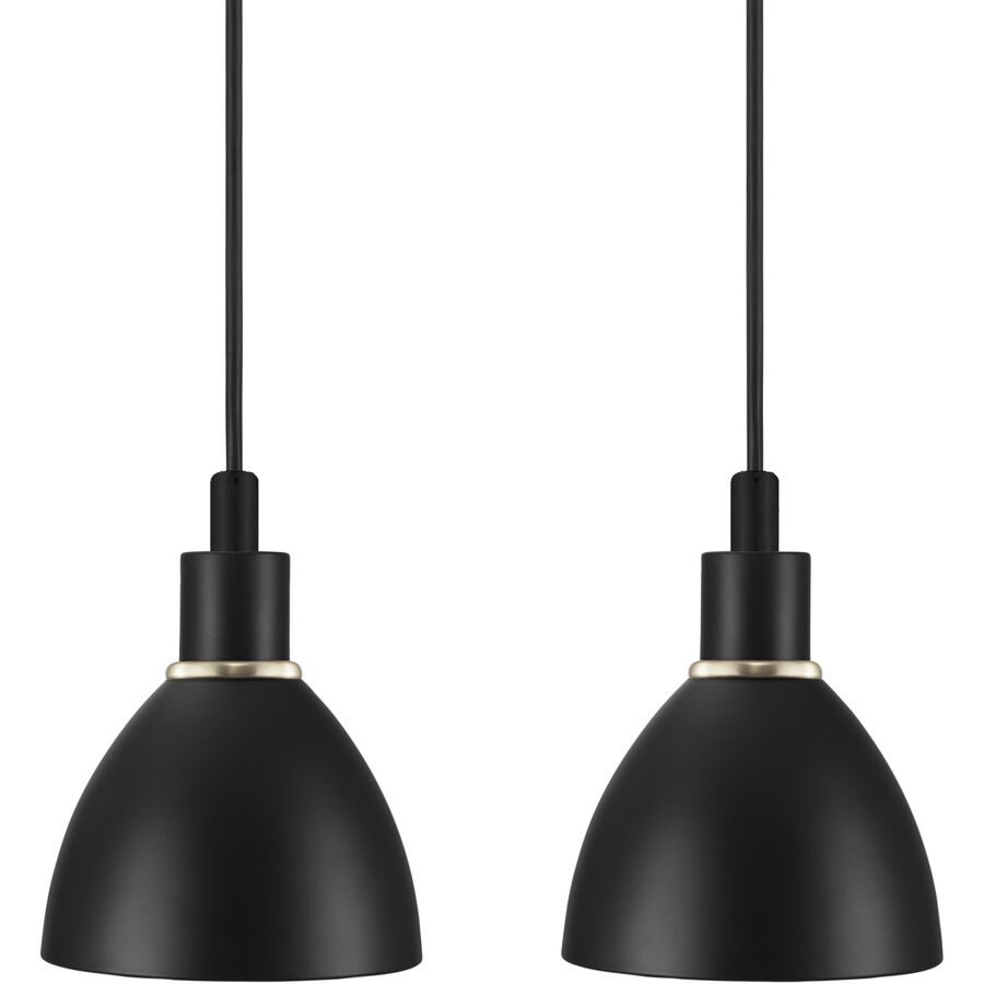 NORDLUX Pendellampe Ray Schwarz Metall B 12 H 16 cm - Pendellampe