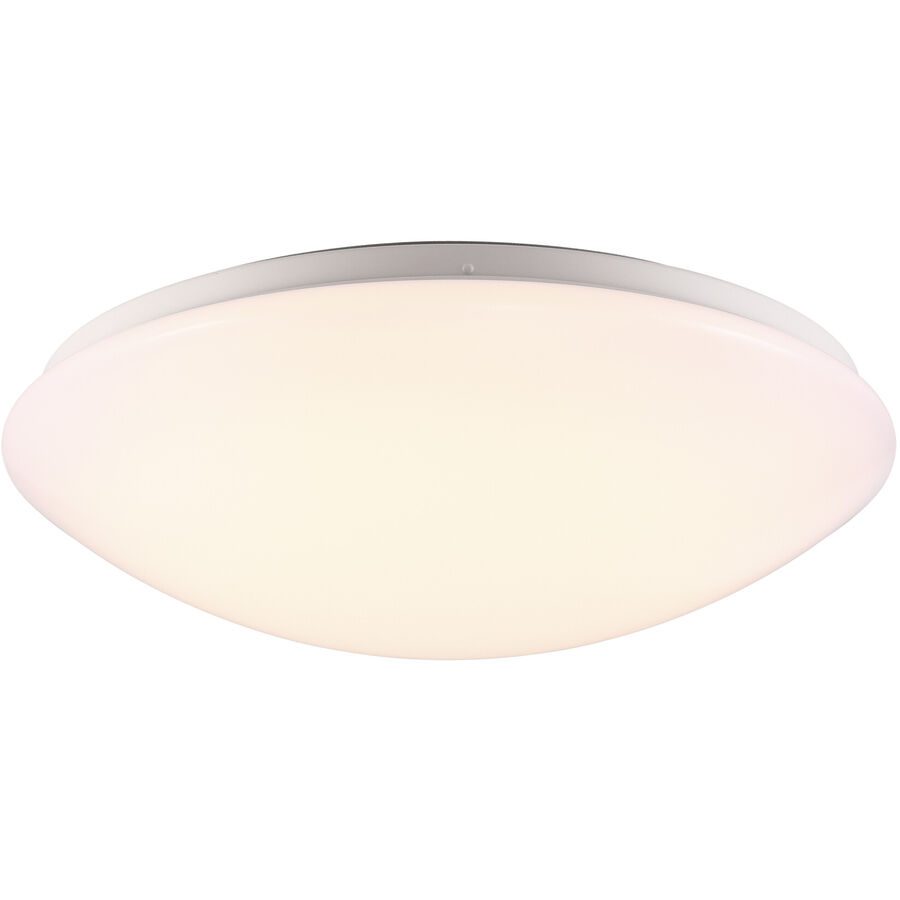 NORDLUX Deckenlampe Anacona Weiss Metall/Glas B 31.5 cm H 31.5 cm - LED - Deckenlampe- LED Energiesparlampe