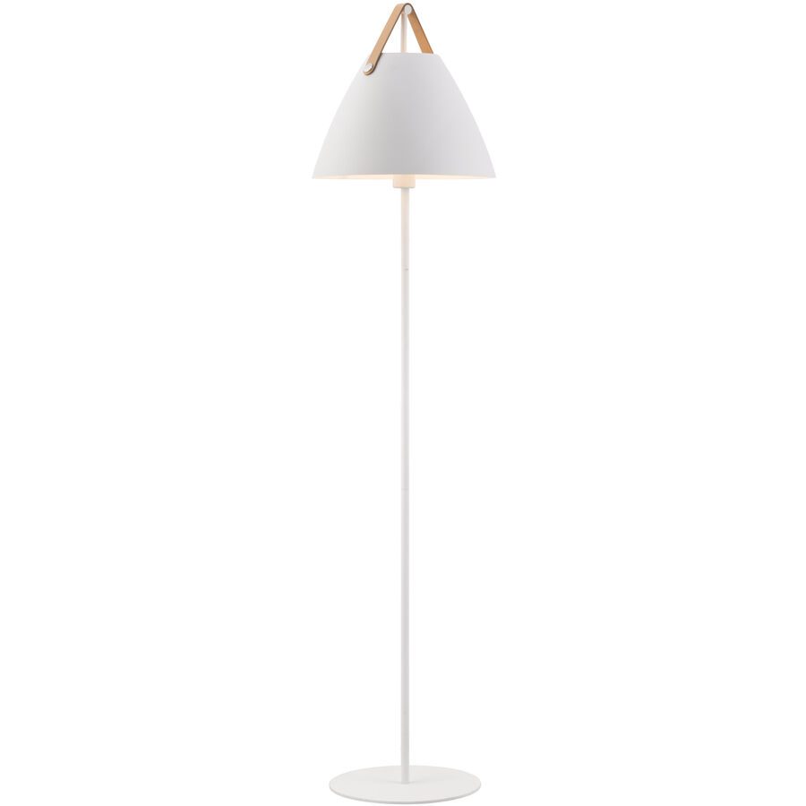 NORDLUX Stehlampe Strap Weiss Metall B 30 cm H 153.7 cm - Stehlampe