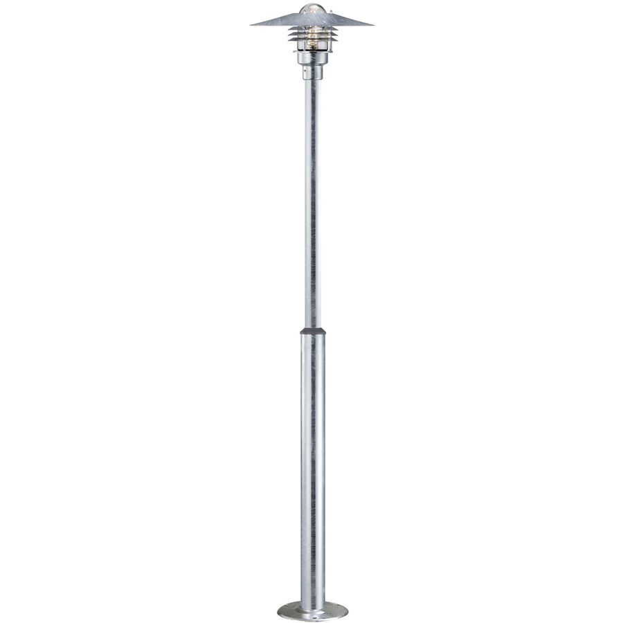 NORDLUX Aussenlampe Vejers Silber Stahl B 39 H 215 cm - Farbe: Verzinkt - Material: GalvanizedSteel - Aussenlampe