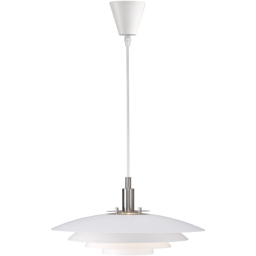 NORDLUX Pendellampe Bretagne Weiss Metall B 38 cm H 18.8 cm - Pendellampe
