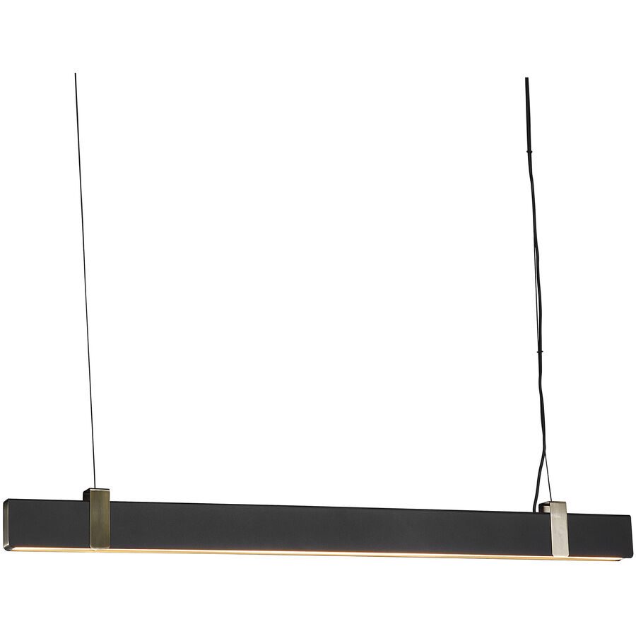 NORDLUX Pendellampe Lilt Schwarz Metall B 115 cm H 10.2 cm - Pendellampe