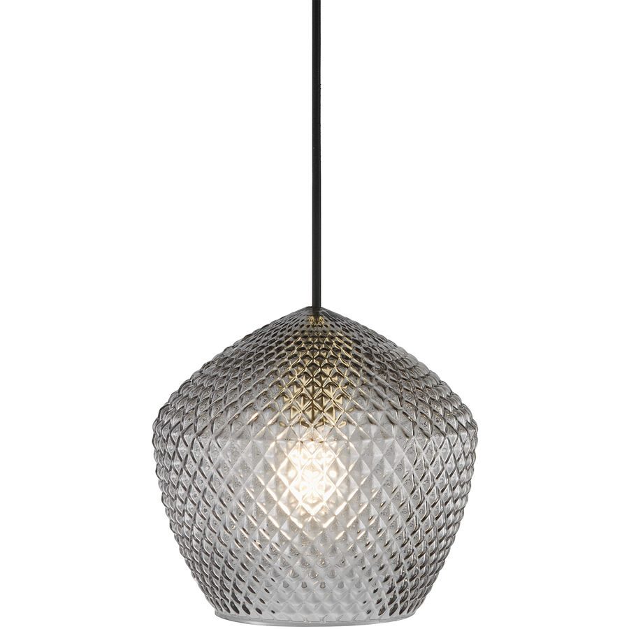 NORDLUX Pendellampe Orbiform Edelstahl Glas B 23 cm H 21.5 cm - Farbe: chrom - Pendellampe