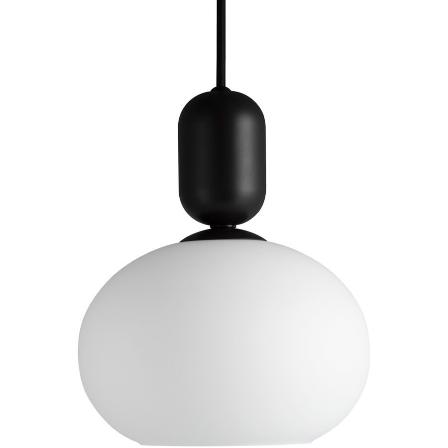 NORDLUX Pendellampe Notti Edelstahl Glas B 20 cm H 23.8 cm - Farbe: chrom - Pendellampe