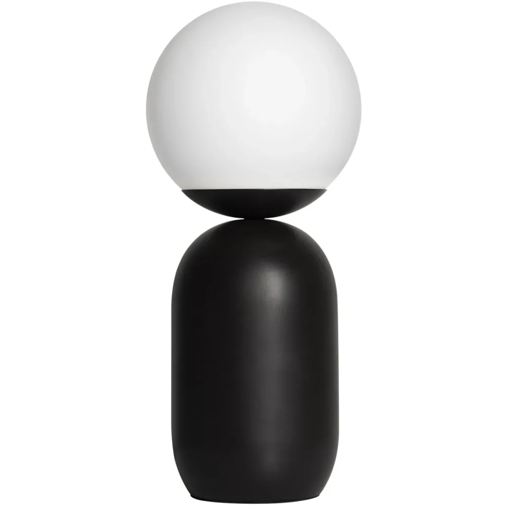 NORDLUX Tischlampe Notti Braun Metall B 15 cm H 34.5 cm - Farbe: Mokka - Tischlampe