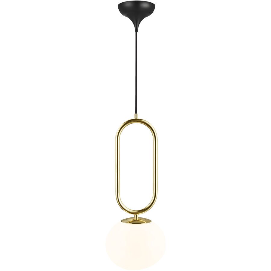 NORDLUX Pendellampe Shapes Edelstahl Glas B 22 cm H 60.5 cm - Farbe: messing - Pendellampe