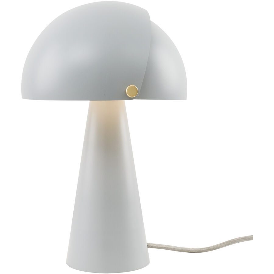 NORDLUX Tischlampe Align Grau Metall B 22 cm H 33.5 cm - Tischlampe