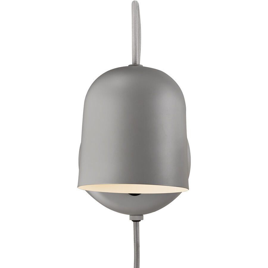 NORDLUX Wandlampe Angle Grau Metall B 17 cm H 19.1 cm - Wandlampe