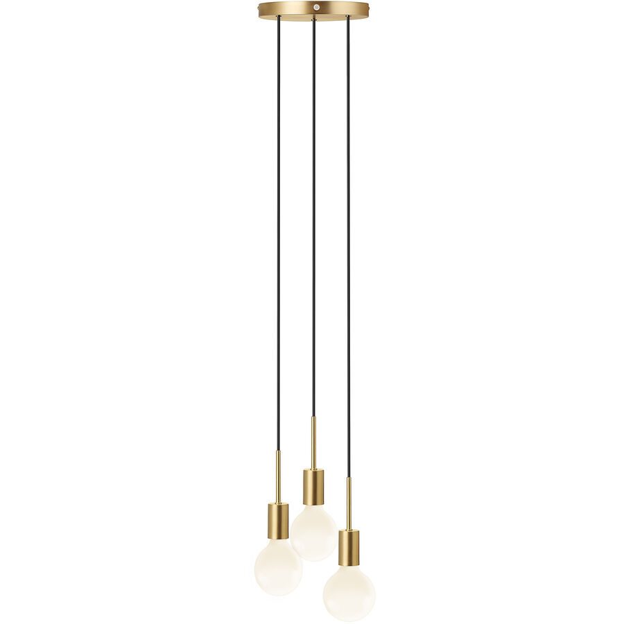 NORDLUX Pendellampe Paco Edelstahl Metall B 18.1 cm H 17.3 cm - Farbe: messing - Pendellampe