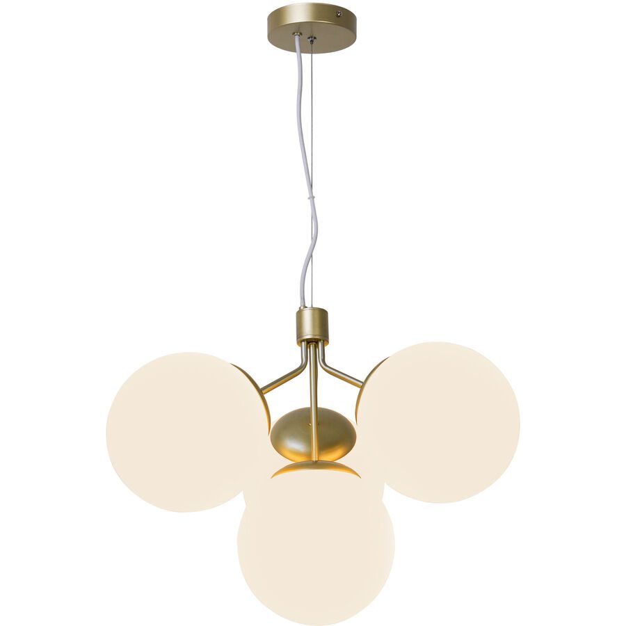 NORDLUX Pendellampe Ivona Edelstahl Glas B 54.2 cm H 41.5 cm - Farbe: messing - Pendellampe