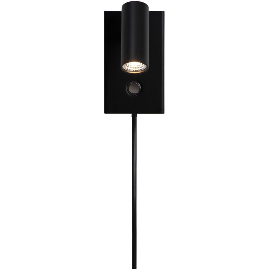 NORDLUX Wandlampe Omari Schwarz Metall B 7 H 12 cm - Wandlampe