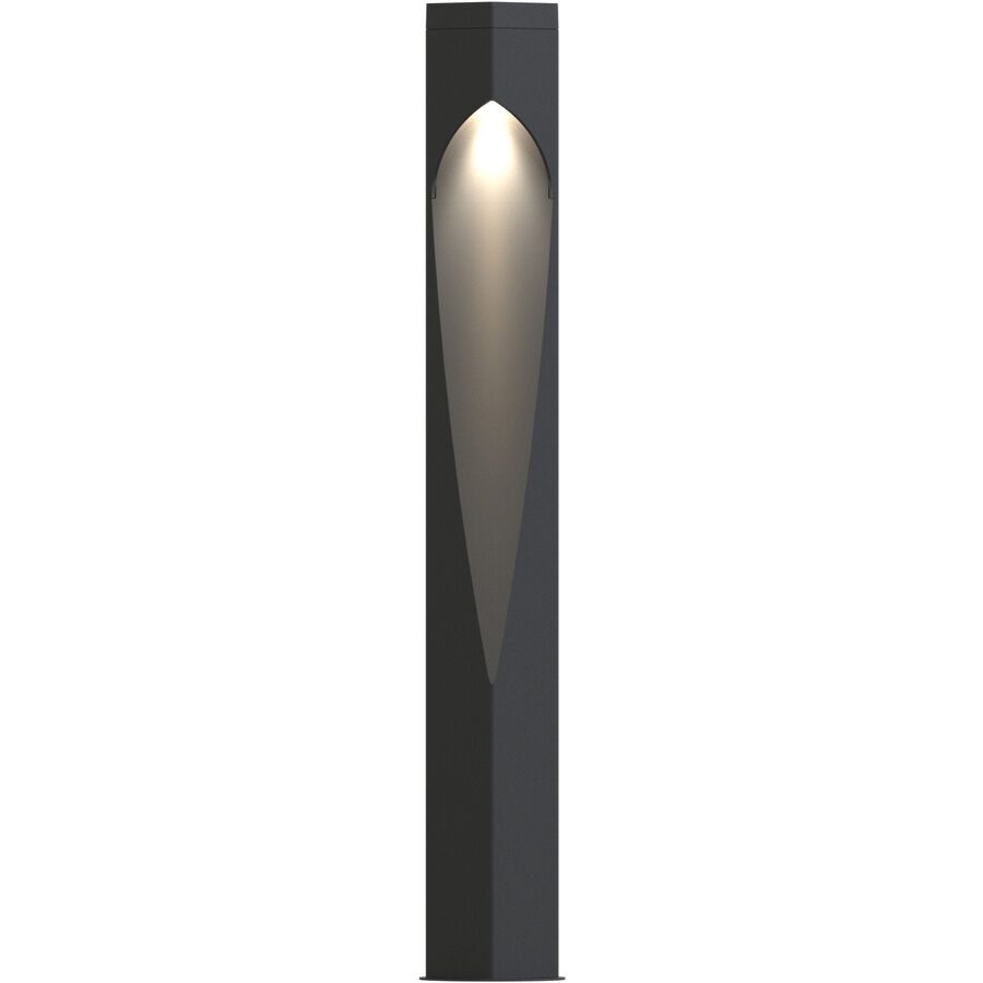 NORDLUX Aussenlampe Concordia Grau Aluminium B 15 H 100 cm - Farbe: anthrazit - Aussenlampe