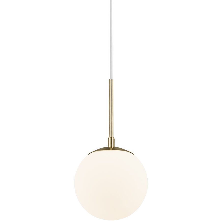 NORDLUX Pendellampe Grant Edelstahl Glas B 15 H 29 cm - Farbe: messing - Pendellampe