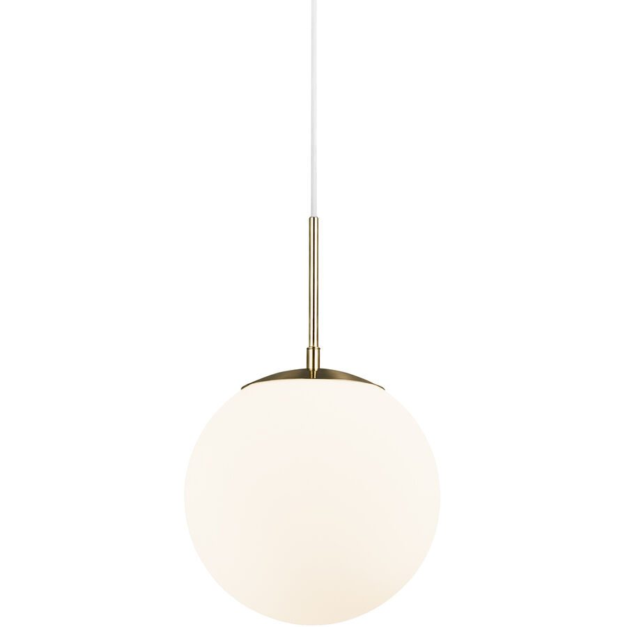 NORDLUX Pendellampe Grant Edelstahl Glas B 25 H 40 cm - Farbe: messing - Pendellampe
