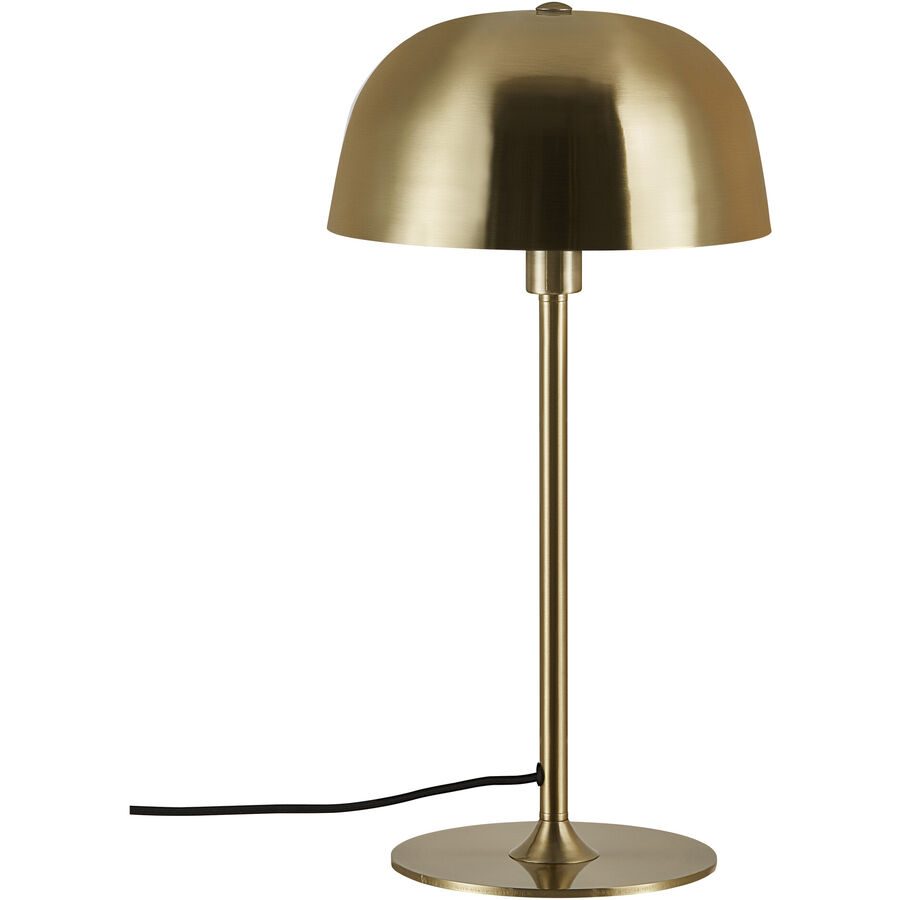 NORDLUX Tischlampe Cera Edelstahl Metall B 18 H 47 cm - Farbe: messing - Tischlampe