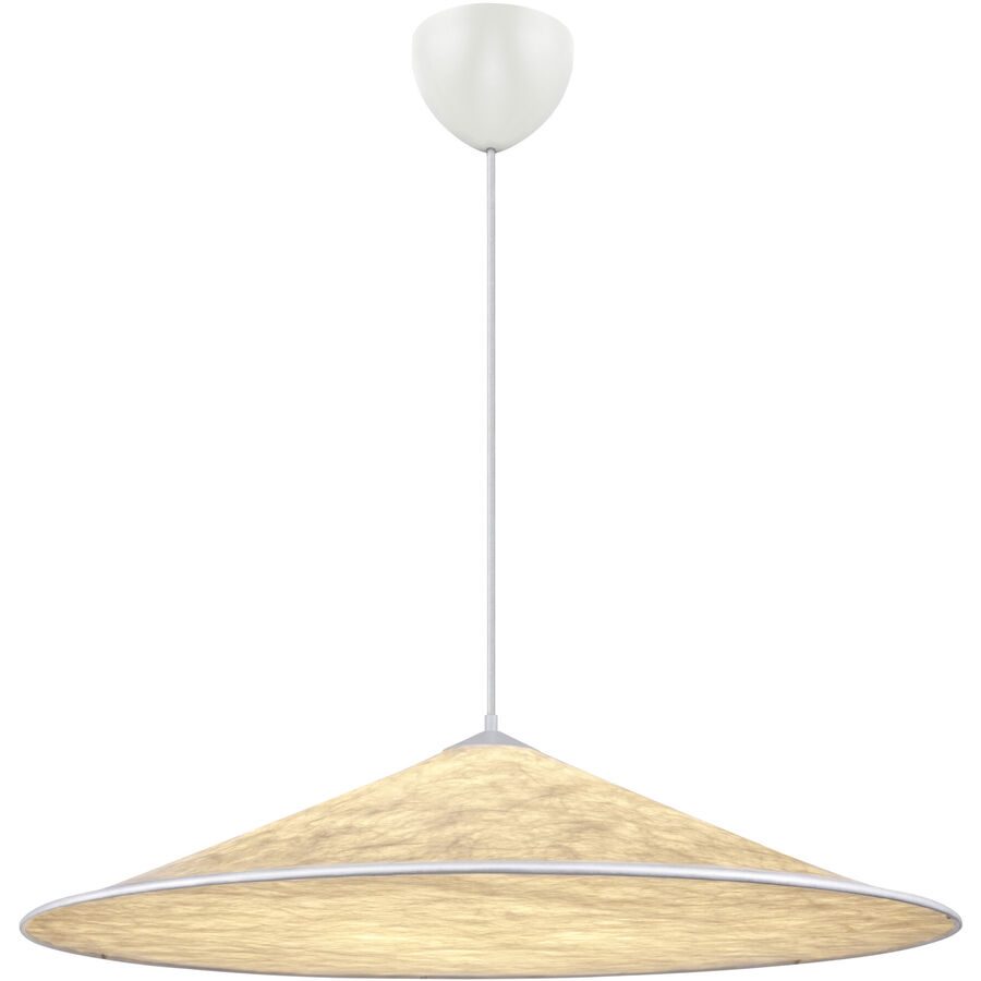 NORDLUX Pendellampe Hill Weiss Kunststoff B 85 H 22 cm - Material: Tyvek - Pendellampe