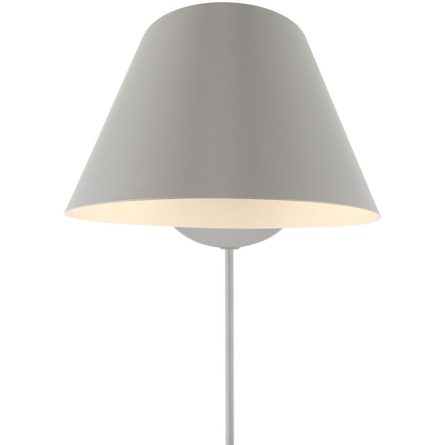 NORDLUX Wandlampe Stay Grau Aluminium B 15 cm H 11.7 cm - Wandlampe