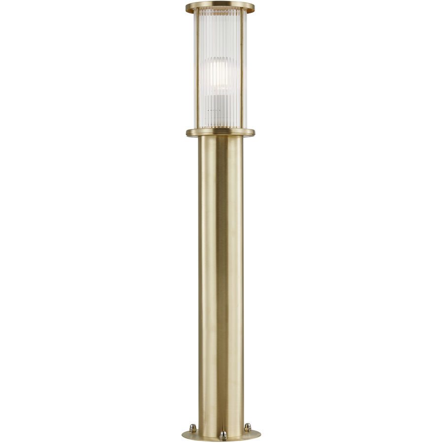 NORDLUX Aussenlampe Linton Edelstahl Messing B 14.5 cm H 79.9 cm - Aussenlampe