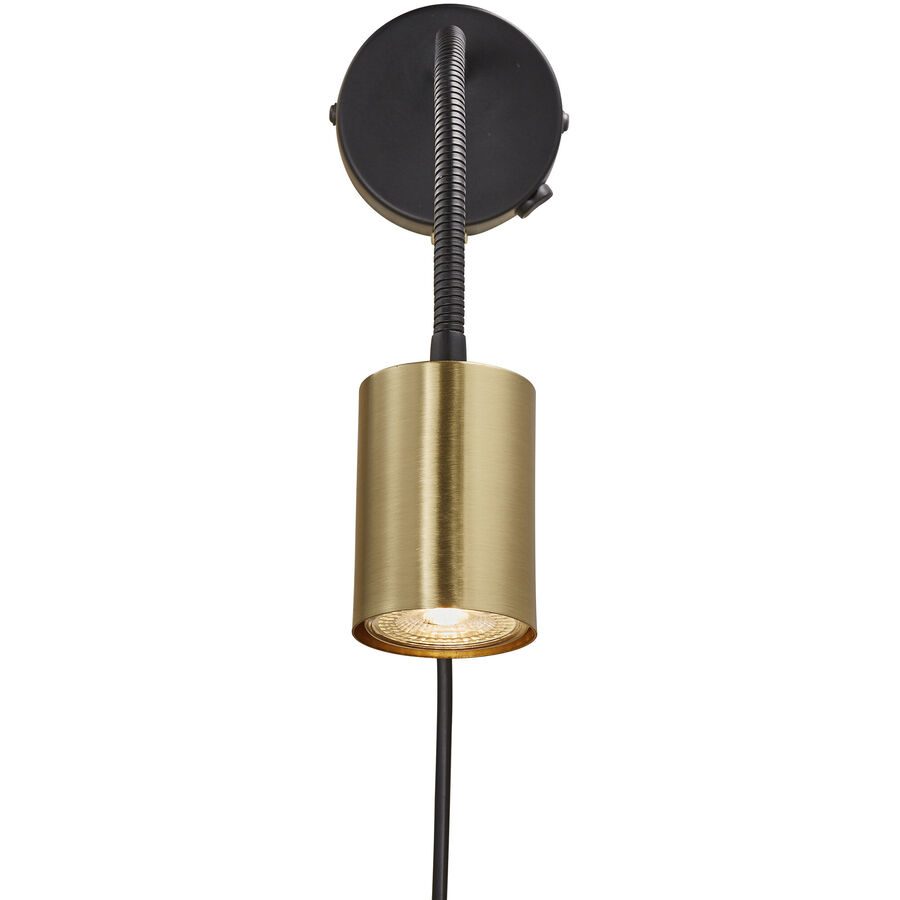 NORDLUX Wandlampe Explore Edelstahl Metall B 35 H 35 cm - Farbe: messing - Wandlampe
