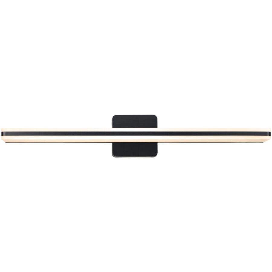 NORDLUX Wandlampe Tinia Schwarz Kunststoff B 60 H 10 cm - Material: Plastik - Wandlampe