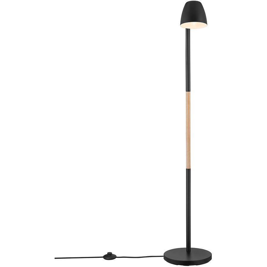 NORDLUX Stehlampe Theo Schwarz Metall B 53.6 cm H 130.5 cm - Stehlampe