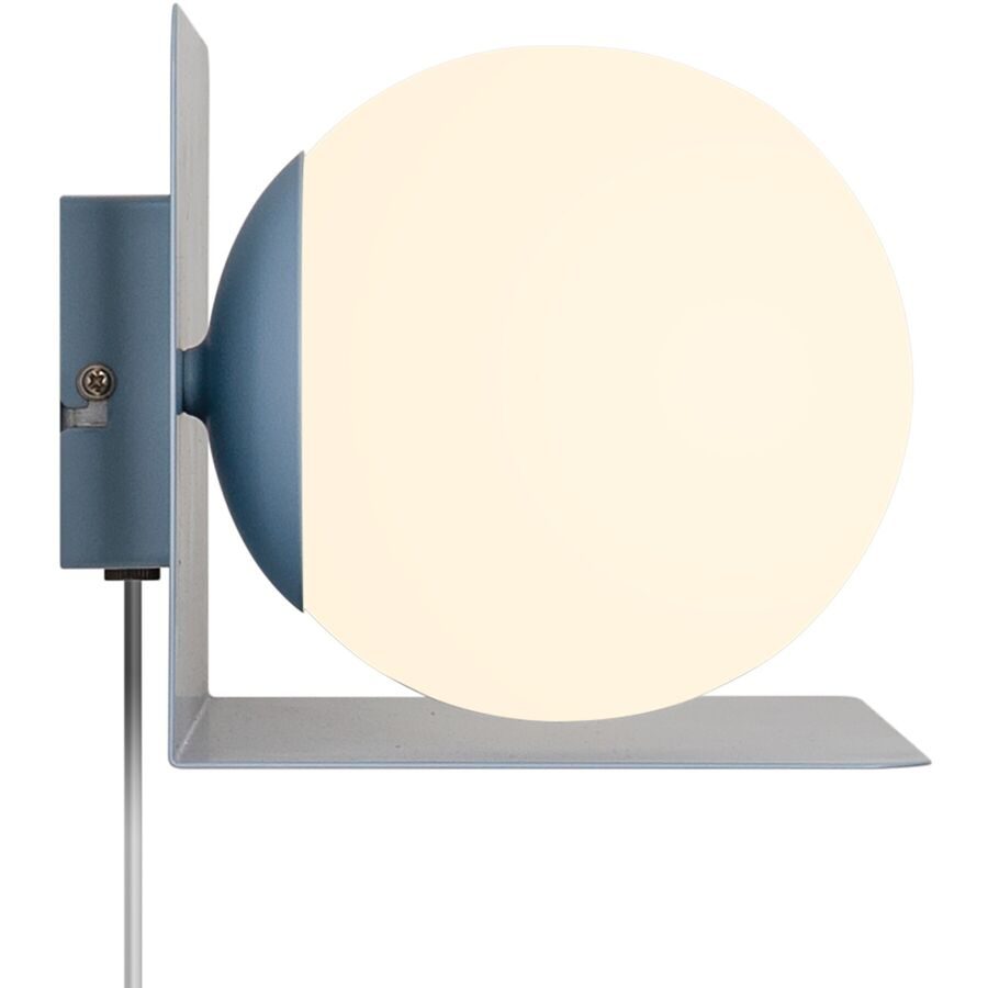 NORDLUX Wandlampe Lilibeth Blau Metall B 35 H 16 cm - Wandlampe